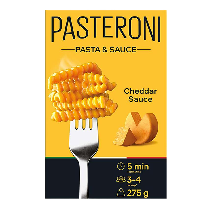 Макароны Джирандоле № 124 с соусом чеддер Pasteroni 275г