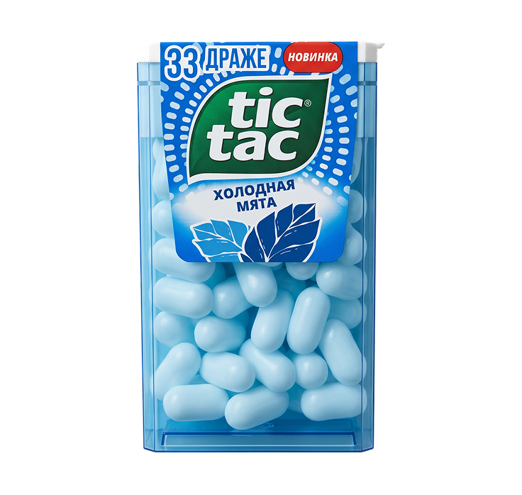 Драже Tic Tac Холодная мята, 16г