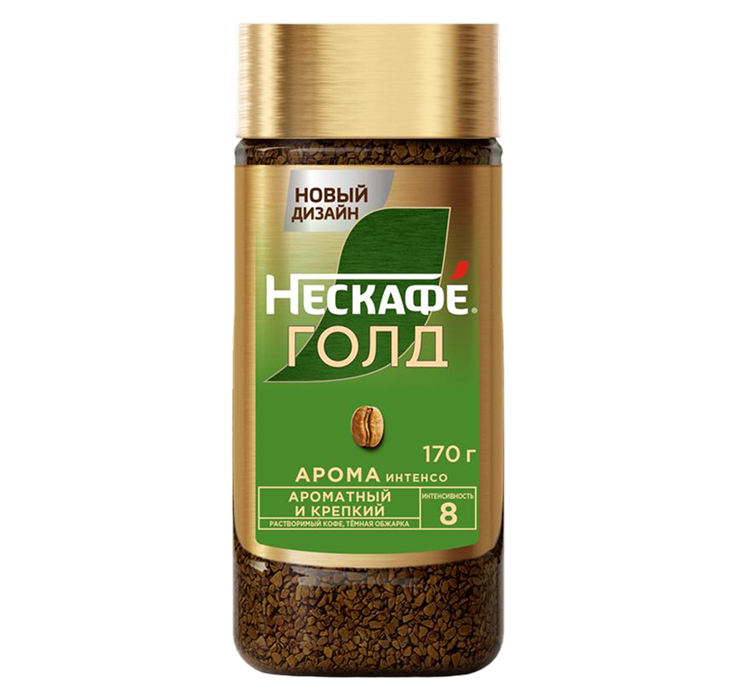 Кофе растворимый Нескафе Голд 220г