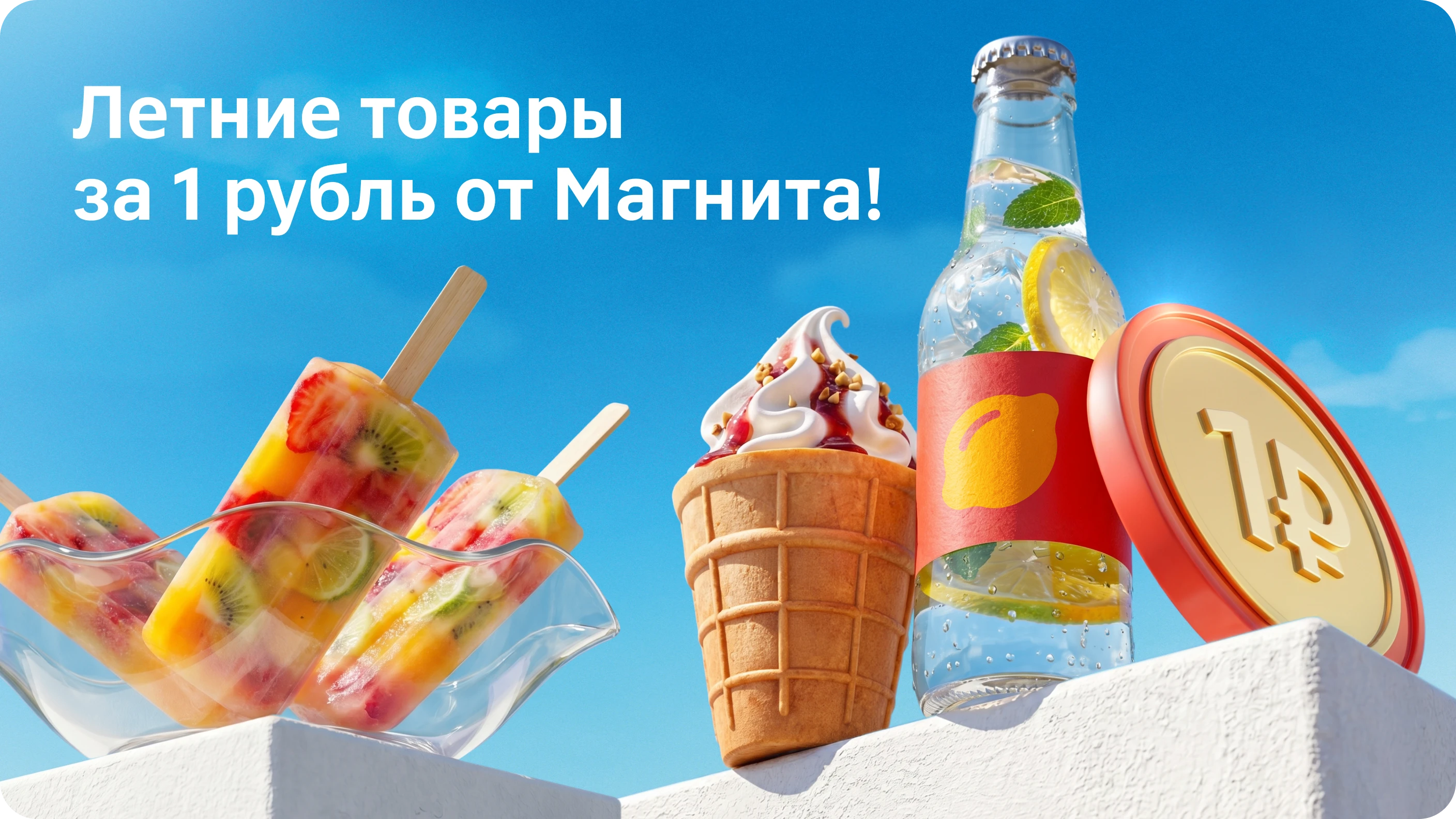 Товары за 1 рубль